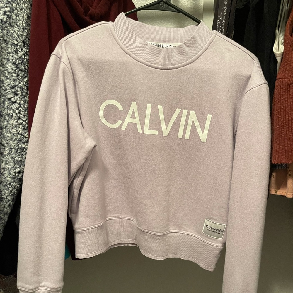 Calvin Sweatshirt lavender purple